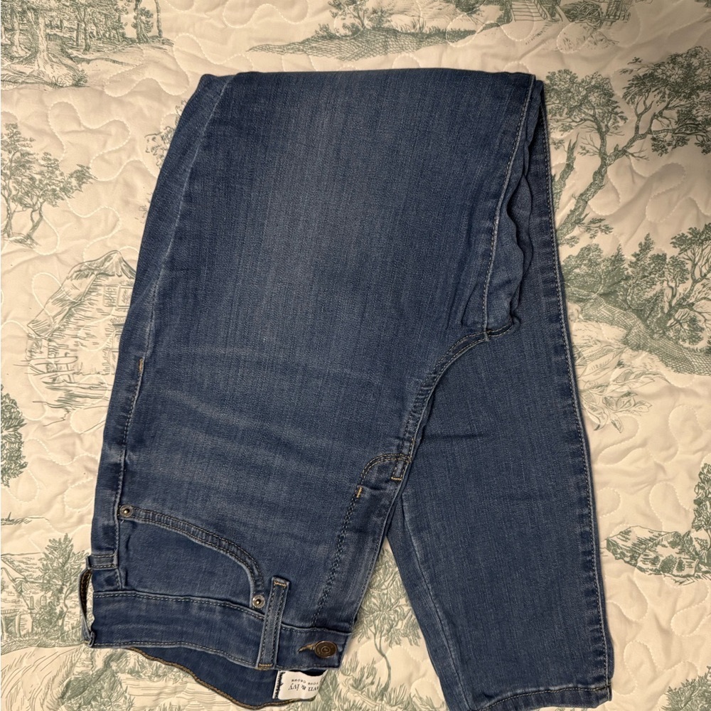 Crown & Ivy Blue Denim Pants